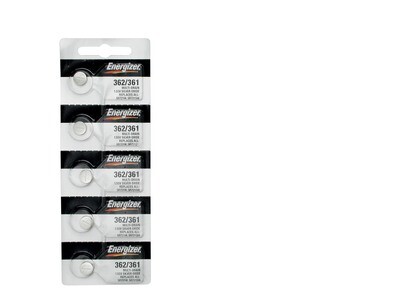 Energizer Watch Batteries Package of 5 WB362, MPN: WB362, 39800091369