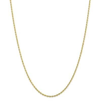 2mm Diamond-Cut Quadruple Rope Chain 26 Inch 10k Gold 10QT016-26, MPN: 10QT016-26, 191101725678