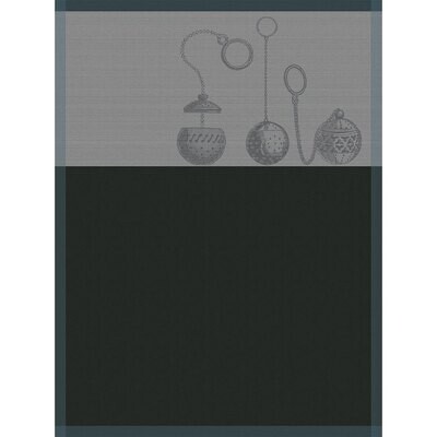 Le Jacquard Francais Tea Towel Infusion Grey 100% Cotton 26868 Set of 4, MPN: 26868, 3660269268688