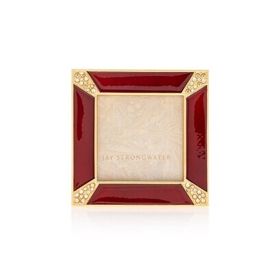Jay Strongwater Leland Pave Corner 2 Inch Picture Frame SPF5130-224, MPN: SPF5130-224, 848510023542
