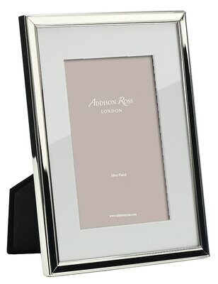 Addison Ross Photo Frame White Mount 6 x 8 InchSilver-plated FR0613, MPN: FR0613, UPC/EAN: 50240431…