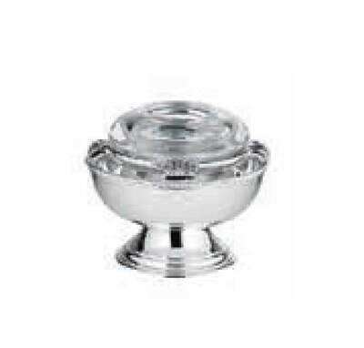 Ercuis Perles Caviar Cup With Foot 4.375 Inch Silver Plated F51P270-04, MPN: F51P270-04, 7909551054…