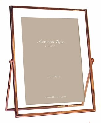 Addison Ross Rose Gold &amp; Glass Photo Frame 5 x 7 Inch Rose Gold FR0978, MPN: FR0978, UPC/EAN: 50240…