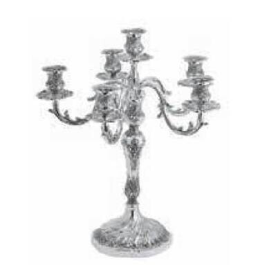 Ercuis Regence Candelabra 6 Lights 16.5 Inch Sterling Silver F306005-06, MPN: F306005-06, 790955039…