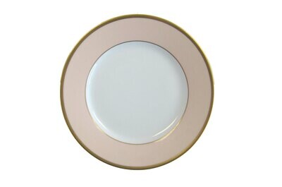 Robert Haviland Arc En Ciel Dusty Pink Rim Soup Plate 9 Inch HP53532, MPN: HP53532,