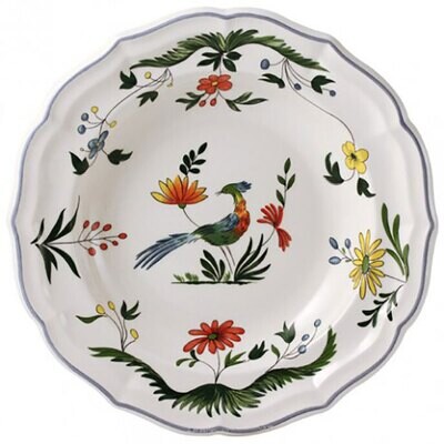 Gien Oiseaux De Paradis Rim Soup 0111ACRE22, MPN: 0111ACRE22, 840769000961