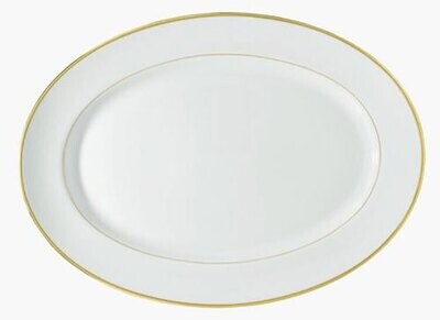 Raynaud Fontainebleau Gold Or Filet Marli Large Oval Dish, MPN: 0184-17-502041, 3660006523674