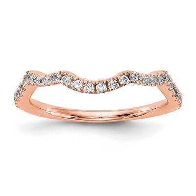 Diamond Wedding Band 14k Rose Gold RM2334B-026-RAA, MPN: RM2334B-021-RAA,