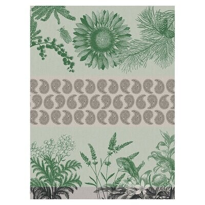 Le Jacquard Francais Soleil Au Jardin Green Tea Towel 24 x 31 Inch 27564 Set of 4, MPN: 27564, 3660…