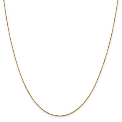 Leslie&#39;s 20 Inch .9 mm Diamond-cut Twisted Box Chain 14k Gold HB-7207-20, MPN: 7207-20, 191101847691
