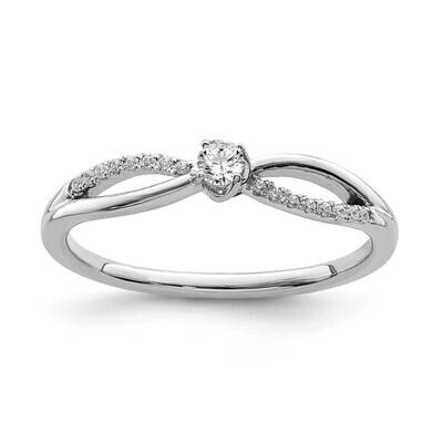 Diamond Promise Ring 14k White Gold RM6081E-012-WAA, MPN: RM6081E-012-WAA, 191101398223