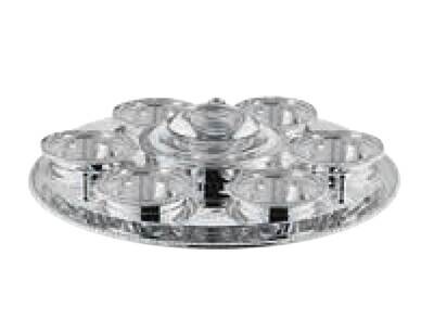 Ercuis Lauriers Caviar Set 16 Inch Silver Plated F51L181-06, MPN: F51L181-06, 8014808359460