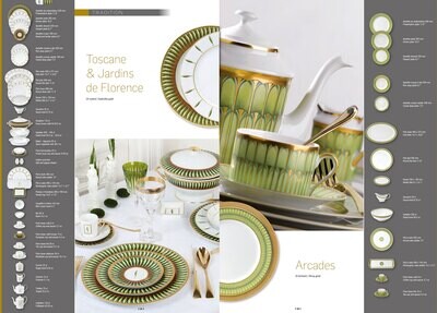 Deshoulieres Arcades Green Round Tea Pot THR-RI6722, MPN: THR-RI6722, 3104360556836