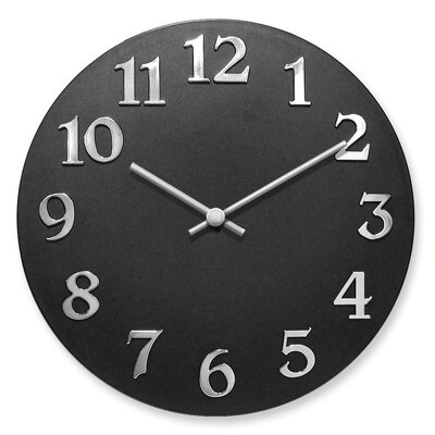 Vogue-Black Resin Wall Clock GM5196, MPN: GM5196, 731742013941