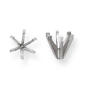 Round 6-Prong Low .75ct. Setting 14k White WG141-11, MPN: WG141-11,