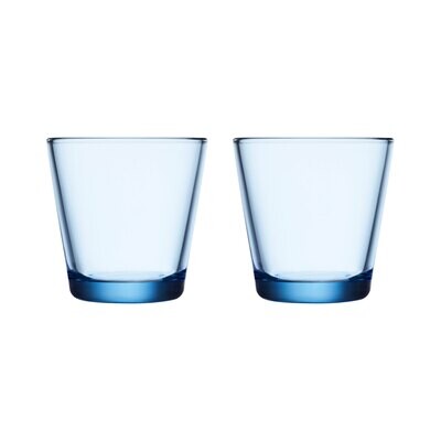 iittala Kartio Tumbler Set of 2 7 oz. Aqua, MPN: 1024679, 6411923659895