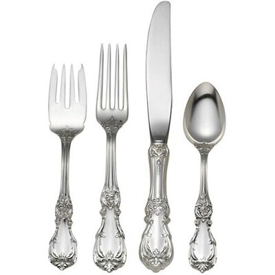 Reed and Barton Burgundy Flatware 4 Piece Place Setting 5090804, MPN: 5090804, 735092013545