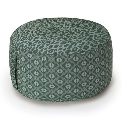 Le Jacquard Francais Nature Sauvage Grey Pouf 20 x 12 Inch 27558, MPN: 27558, 3660269275587