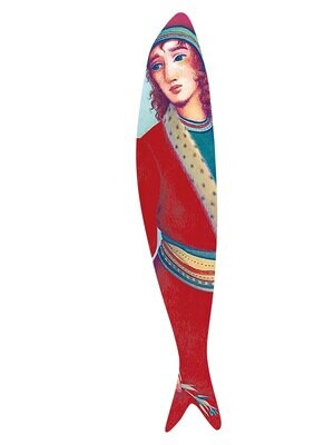 Bordallo Pinheiro Pinheiro Sardine Pedro Decorated, MPN: 65025603,