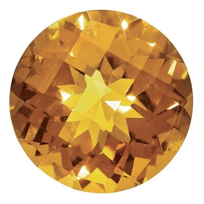 Whiskey Quartz 10mm Round Checkerboard AA Quality Gemstone WQ-1000-RDX-AA, MPN: WQ-1000-RDX-AA,