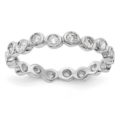 Diamond Band 14k White Gold RM3421B-024-WAA, MPN: RM3421B-024-WAA,