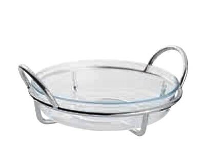 Ercuis Latitude Round Gratin Dish Without Cover 12.375 x 10.625 Inch Silver Plated F542495-02, MPN:…