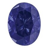 Created Sapphire Blue 10X8mm Oval Gemstone CS-1008-OVF-BL, MPN: CS-1008-OVF-BL, 883957057255