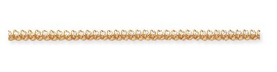 1.6mm Diamond Tennis Bracelet Mounting 14k Gold X2000, MPN: X2000, 883957048833