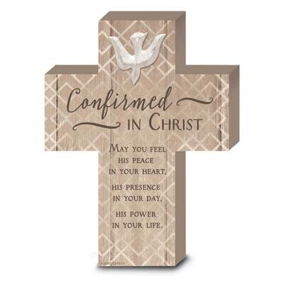 Confirmation Wood Cross with Easel Boxed GM21202, MPN: GM21202, 95177576731