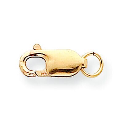 Standard Weight 13.5 x 5.1mm Lobster with Jump Ring Clasp Gold Filled GF3377, MPN: GF3377,