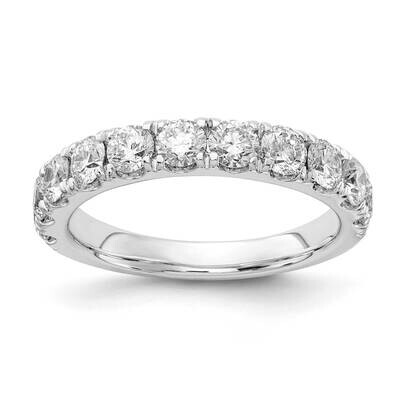 Si1/Si2, G H I, 2Ct Wedding Band 14k White Gold Lab Grown Diamond RM4227B-200-9WLG, MPN: RM4227B-20…