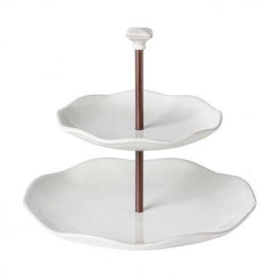 Casafina Cook &amp; Host White 2-Stage Centerpiece 12 Inch GUPS02-WHI, MPN: GUPS02-WHI, 840289092774
