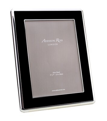 Addison Ross 4 x 6 Inch 30mm Silver &amp; Black Picture Frame Silver FR6112, MPN: FR6112, UPC/EAN: 5024…