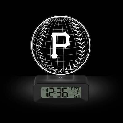 Game Time Pittsburgh Pirates LED 3D Illusion Alarm Clock GM25316-PIT2, MPN: GM25316-PIT2, 810068140…