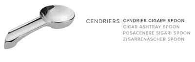 Ercuis Cendriers Cigar Ashtray Spoon 6.25 x 2.5 Inch Silver Plated F561191-02, MPN: F561191-02, 790…