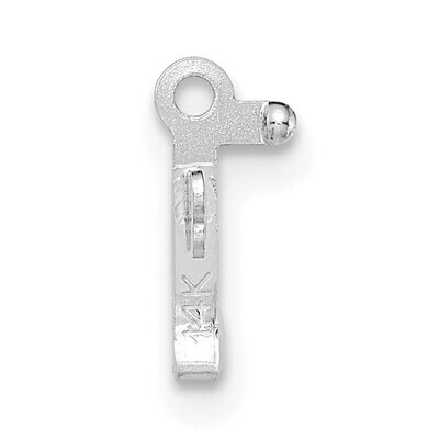 Replacement Tongue for Clasp 14k White Gold WG1807, MPN: WG1807,