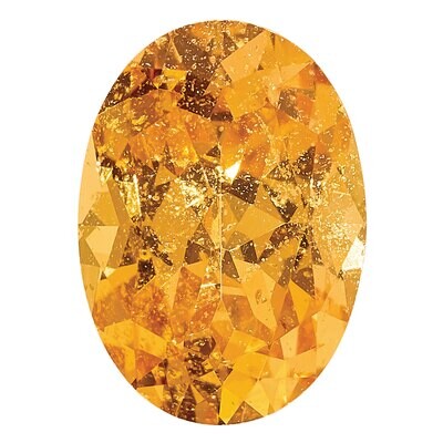 Spessartite Garnet 5X3mm Oval AAA Quality Gemstone GS-0503-OVF-AAA, MPN: GS-0503-OVF-AAA,