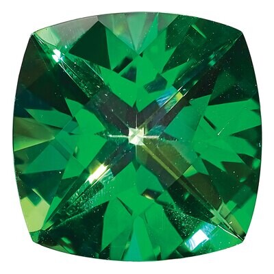 Topaz Rainforest 10mm Cushion Checkerboard Gemstone TP-1000-CUX-RF, MPN: TP-1000-CUX-RF,