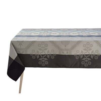Le Jacquard Francais Tablecloth Hacienda Blue 100% Cotton 27056, MPN: 27056, 3660269270568