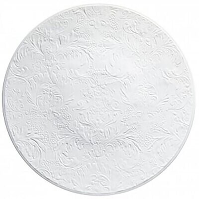 Raynaud Italian Renaissance Coupe Plate Flat Full Engraved White 0000-47-113032, MPN: 0000-47-11303…