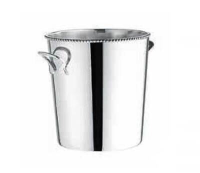 Ercuis Perles Champagne Bucket 7.875 Inch Silver Plated F51P101-20, MPN: F51P101-20, 3660656872535