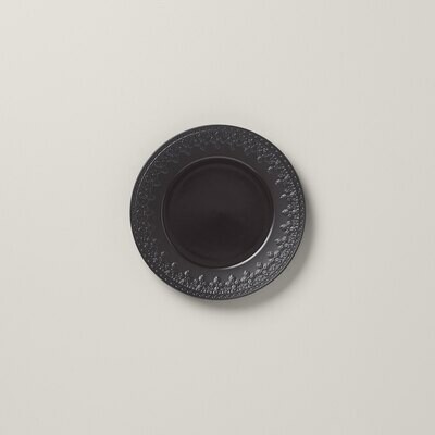 Lenox Chelse Muse Fleur Matte Black Accent Plate Set of 4 888916, MPN: 888916, 882864845986