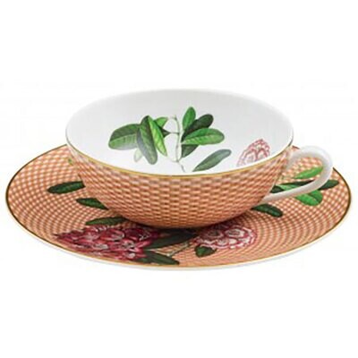 Raynaud Tresor Fleuri Tea Cup Extra And Saucer Beige 0655-37-854022, MPN: 0655-37-854022, 366000676…