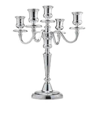 Ercuis Rencontre Candelabra 5 Lights 12.625 Inch Silver Plated F522503-06, MPN: F522503-06, 7909551…