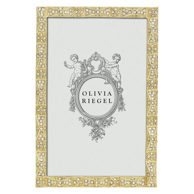 Olivia Riegel Gold Remy 4 x 6 Inch Picture Frame RT4755