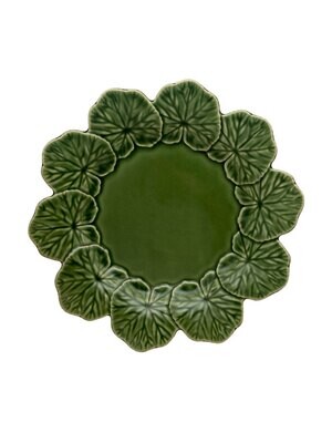 Bordallo Pinheiro Pinheiro Geranium Dinner Plate Green 65004409, MPN: 65004409, 5600876079183