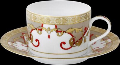 J. Seignolles Brunelleschi  Tea Cup and Saucer JS17822, MPN: JS17822,