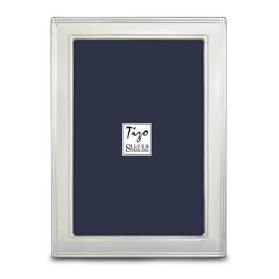 Lined Edge 4X6 Photo Picture Frame Sterling Silver GM19939, MPN: GM19939,