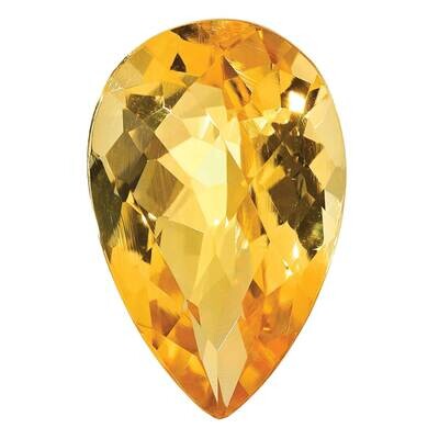 Citrine 6x4mm Pear Checkerboard AA Quality CI-0604-PSX-AA, MPN: CI-PSX-AA,