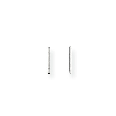 Single Notched Friction Post 10k White Gold 1W688, MPN: 1W688,